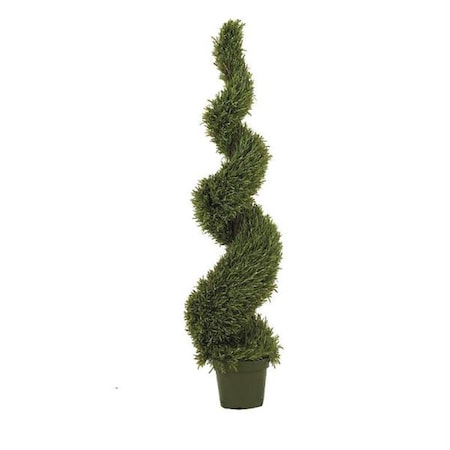 Nearly Natural 5 ft. Rosemary Spiral Silk Tree In-Door/Out-Door 5171